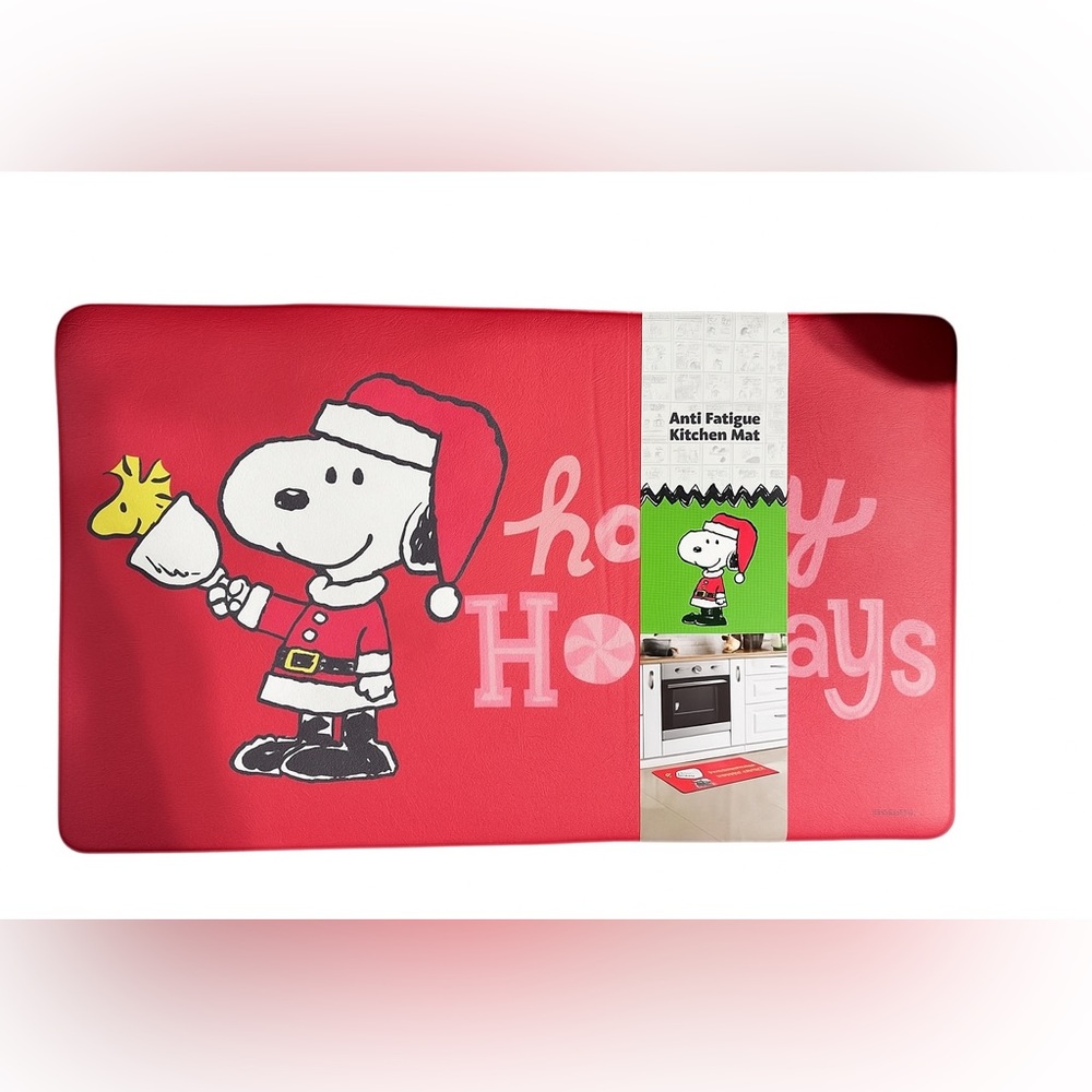Peanuts Snoopy Christmas Anti-Fatigue Mat, 18in x 30in